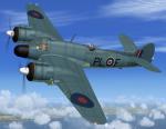 FSX Bristol Beaufighter MkX, RAF Coastal Command Textures 